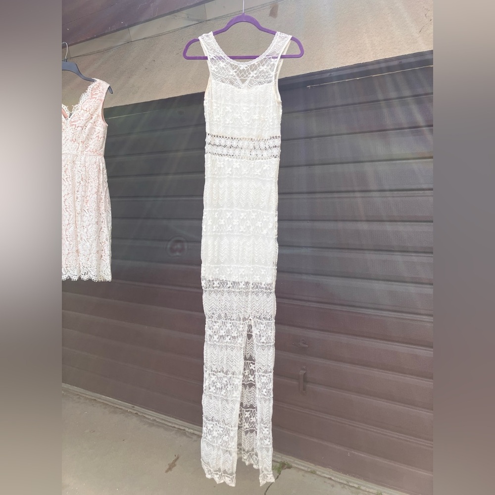Beautiful off-white long dress